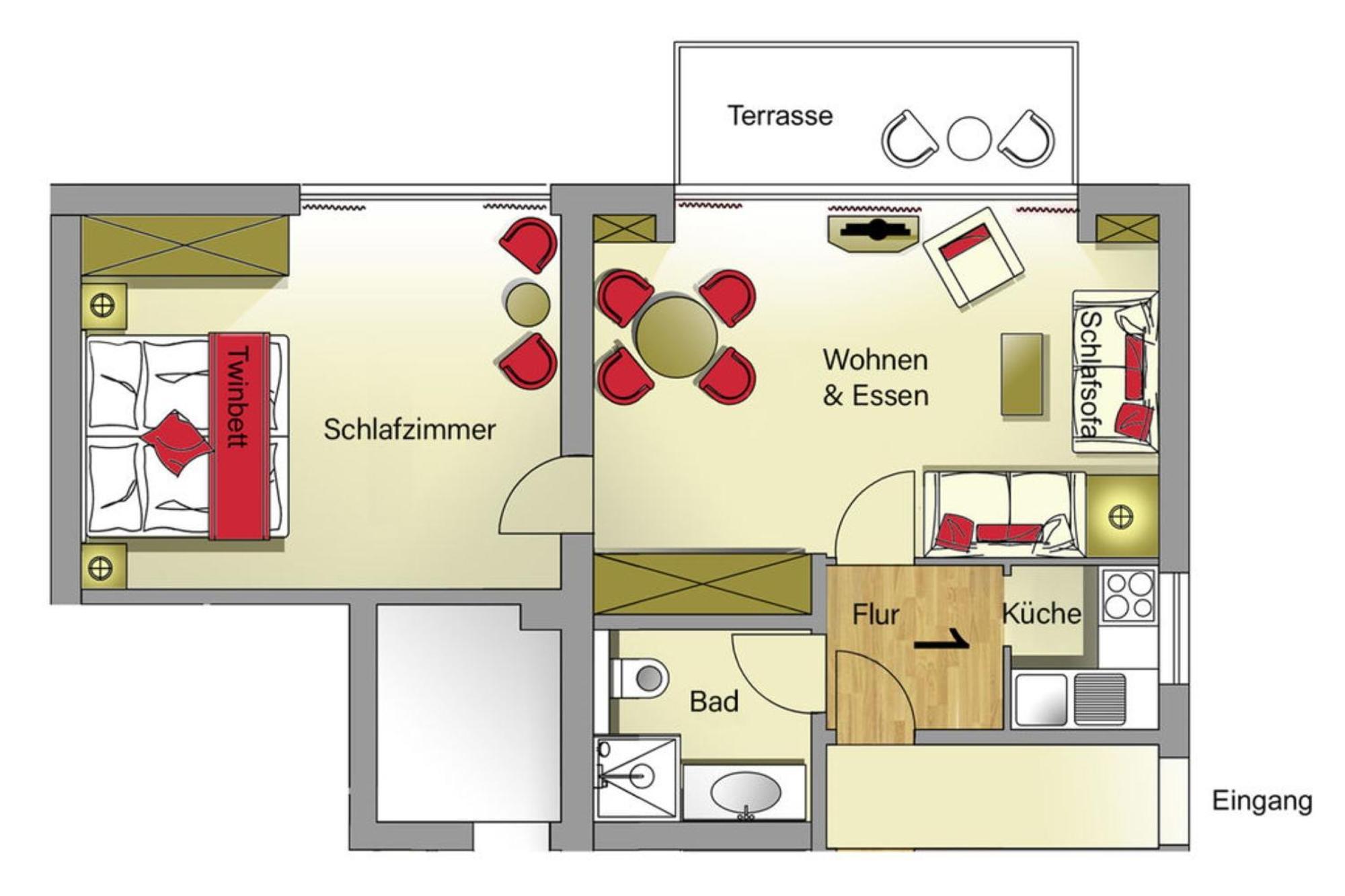 Appartement Am Brook 16 Whg 1 à Dahme  Extérieur photo